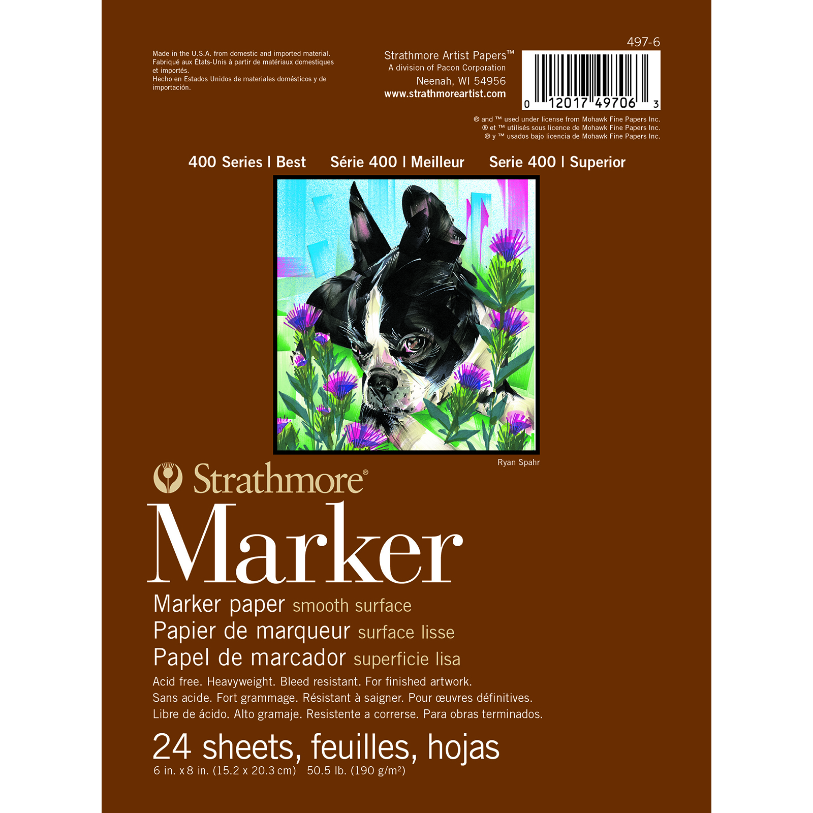 Strathmore® 400 Series Marker Paper Pad